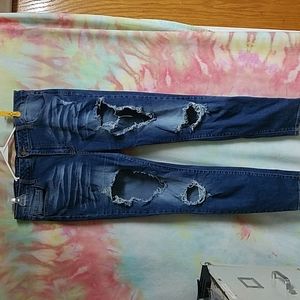 *run small*Ms Cello ripped Jean's